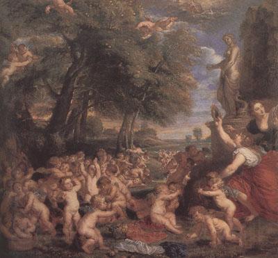 Peter Paul Rubens The Worship of Venus (mk01) Norge oil painting art